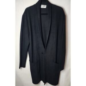 Nk Nearkin Cardigan Women's 3x Black knit comfy corpcore cozycore cabincore